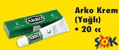 ARKO KREM (YAĞLI) 20 CC